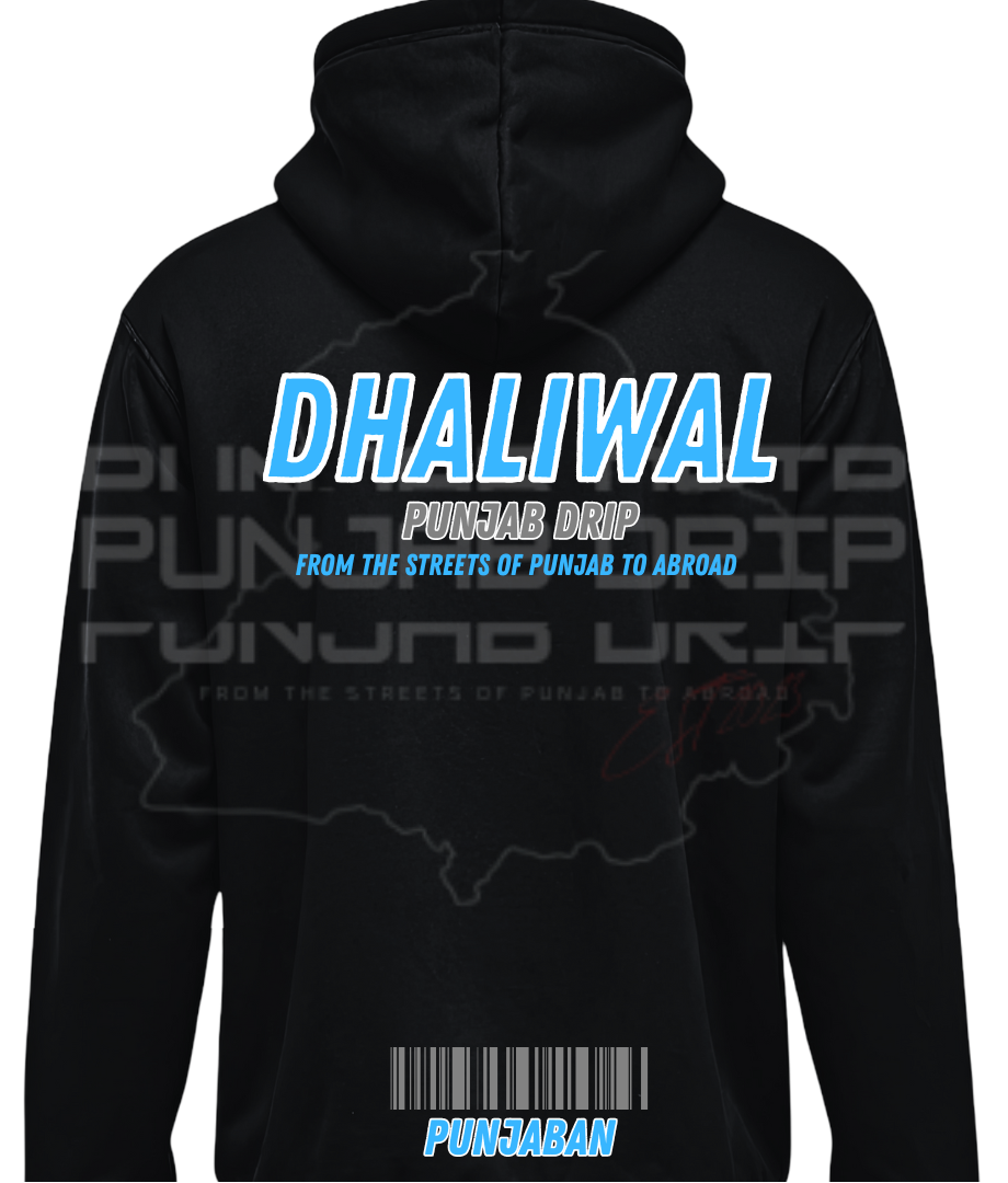 Custom Punjaban Surname Hoodie