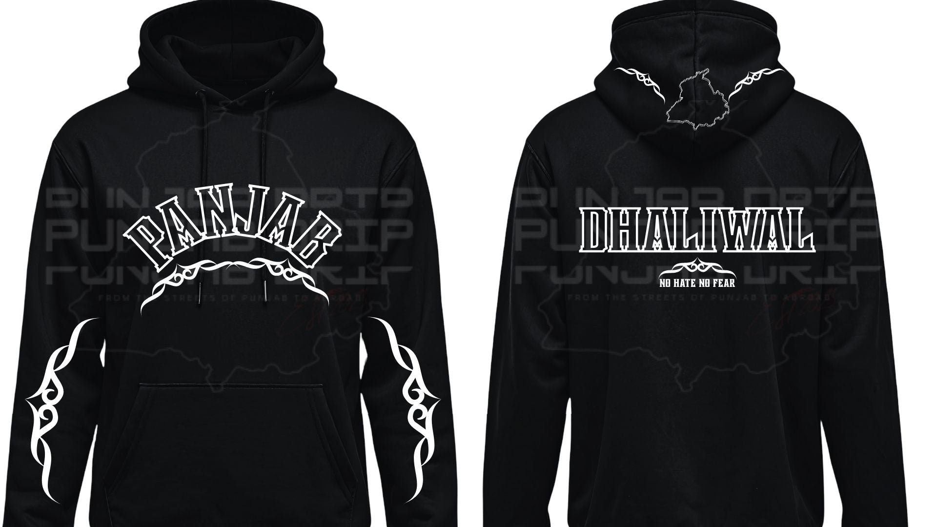Tribal Panjab Custom Hoodie