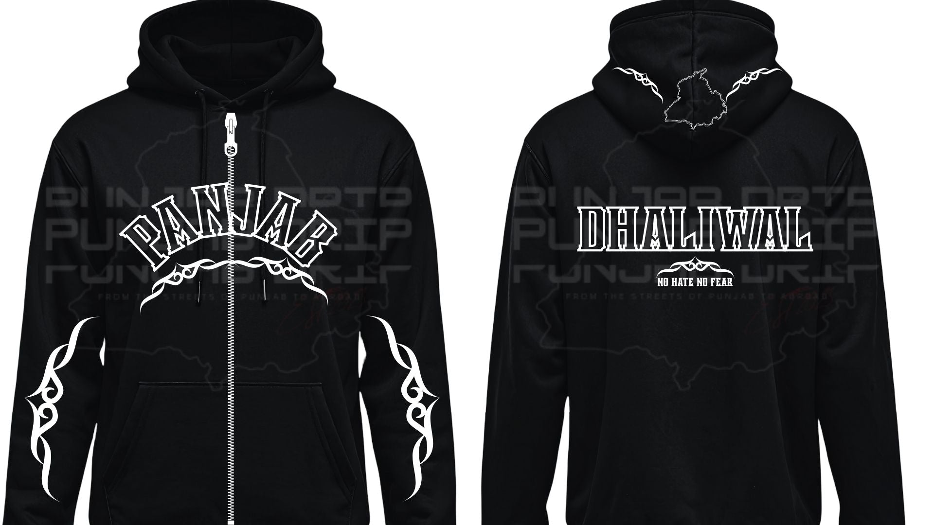 Panjab Tribal Custom Zipper